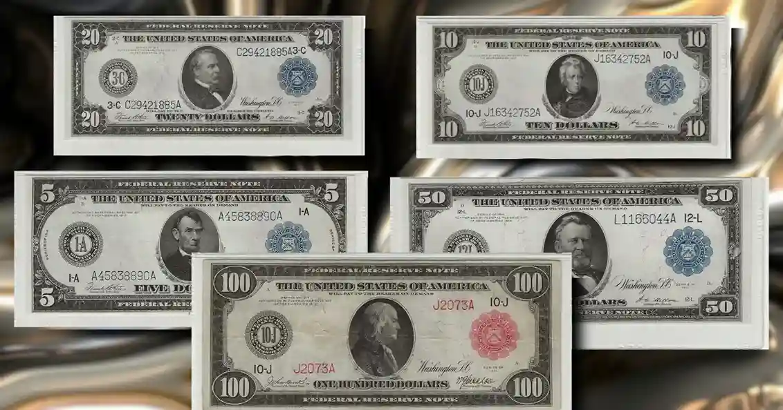 Federal Reserve Note History: The Evolution of U.S. Paper Currency