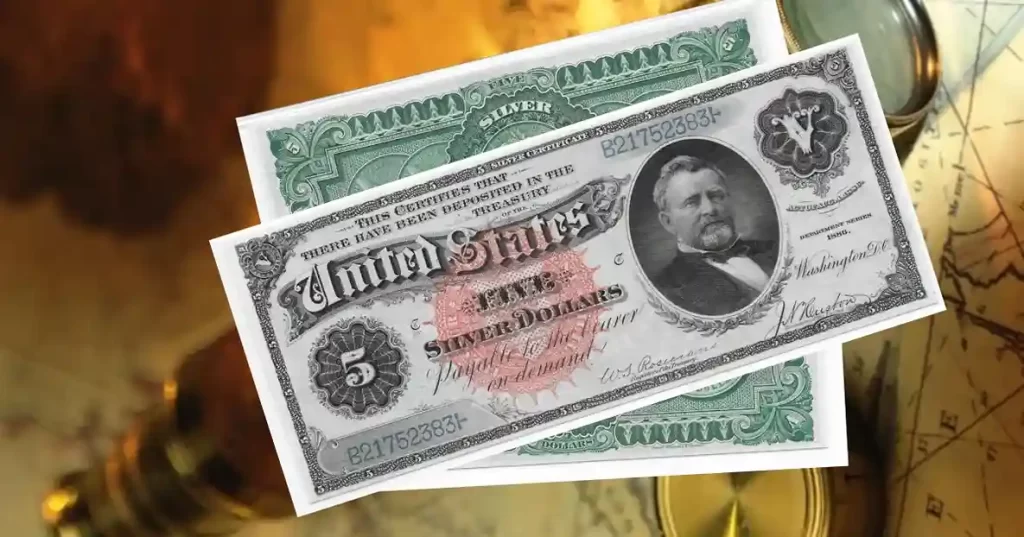 The 1886 $5 Silver Certificate – Featuring Ulysses S. Grant