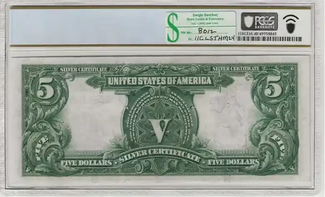 FR. 277 - $5 1899 Silver Certificate PCGS 40