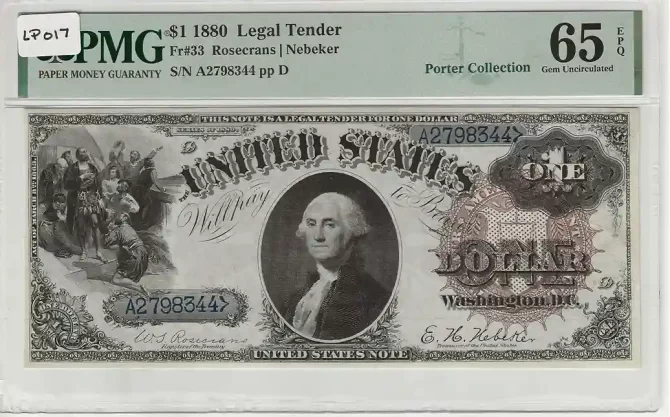 FR. 33 - 1880 $1