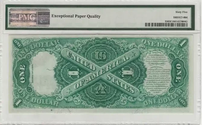 FR. 35 - 1880 $1 Legal Tender Note PMG 65 - Image 2