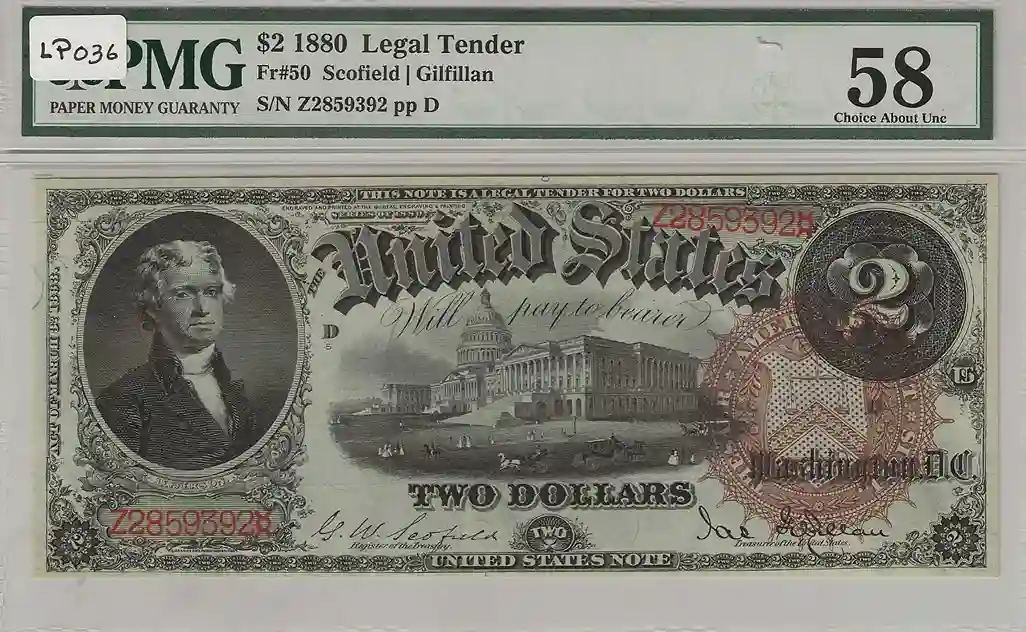 FR. 50 - 1880 $2