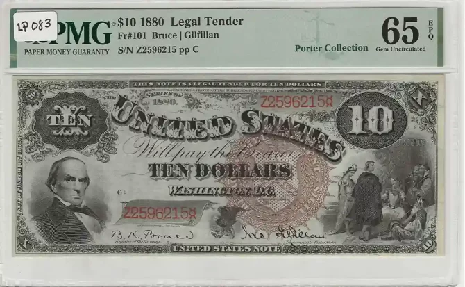 FR. 101 - 1880 $10