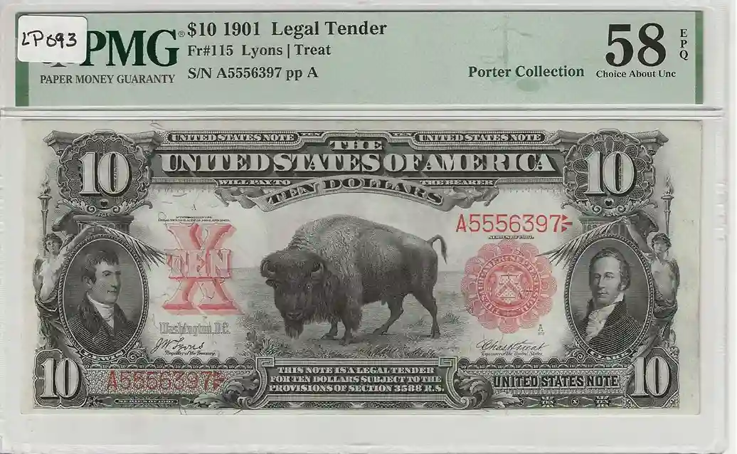 FR. 115 - 1901 $10