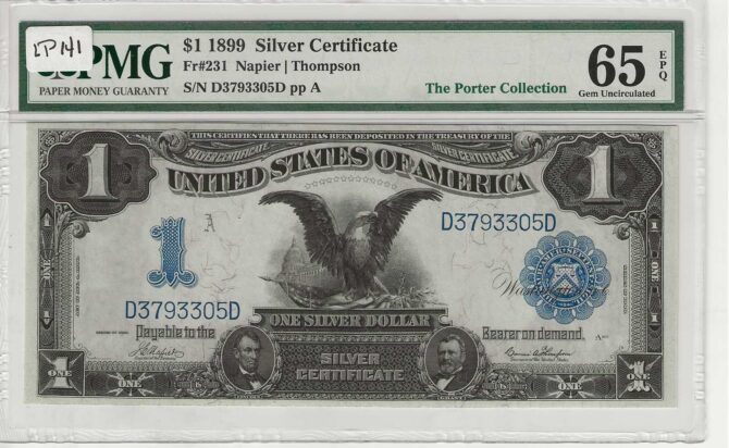 FR. 0231 - 1899 $1